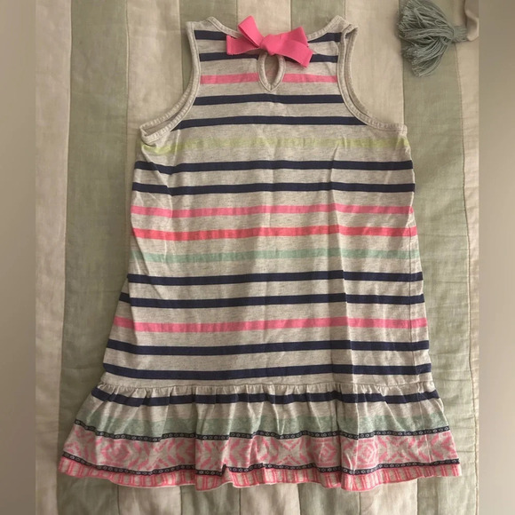 Oshkosh tunic shirt striped size 7 (seems too short to be a dress). - Picture 3 of 3